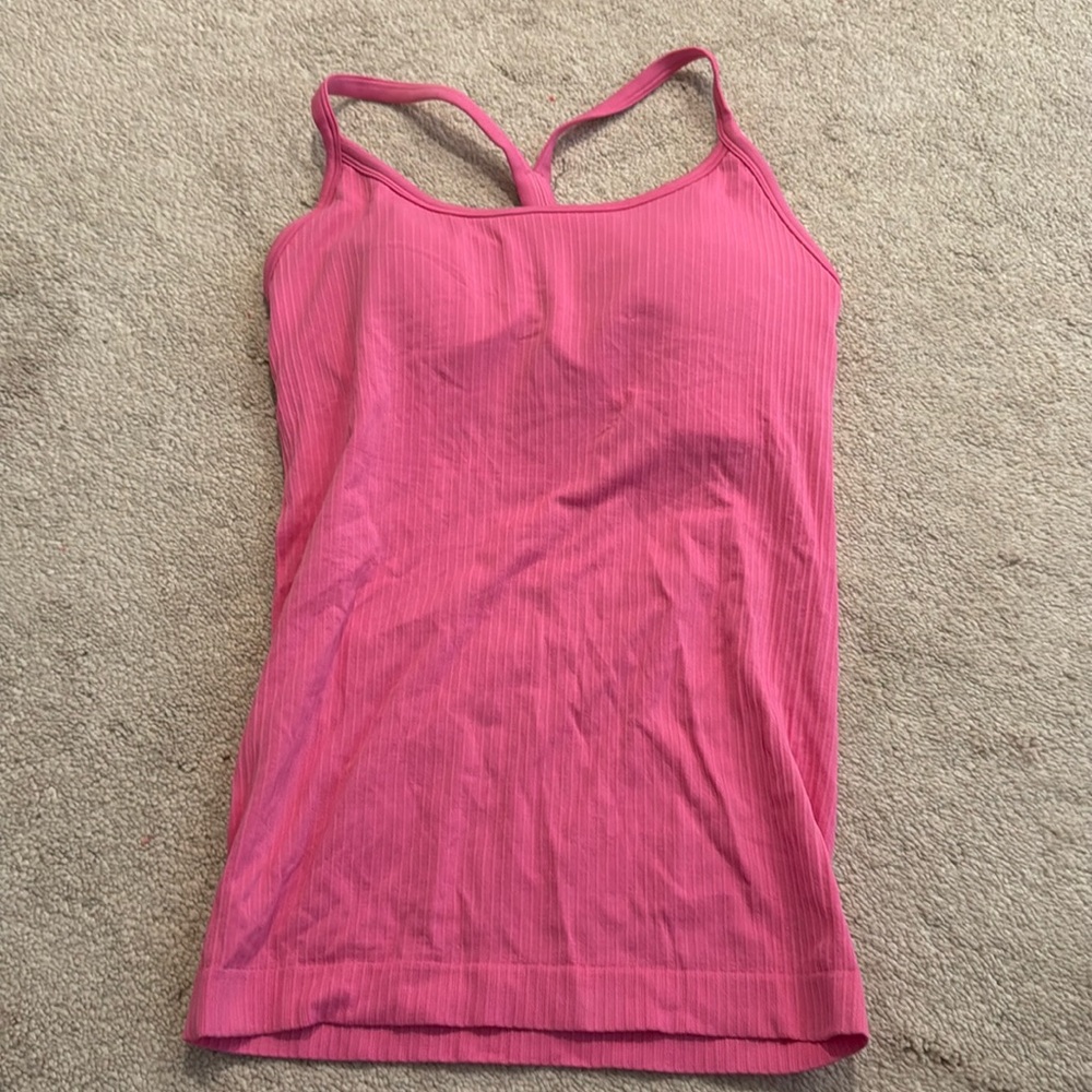 Pink CRZ YOGA tank top
